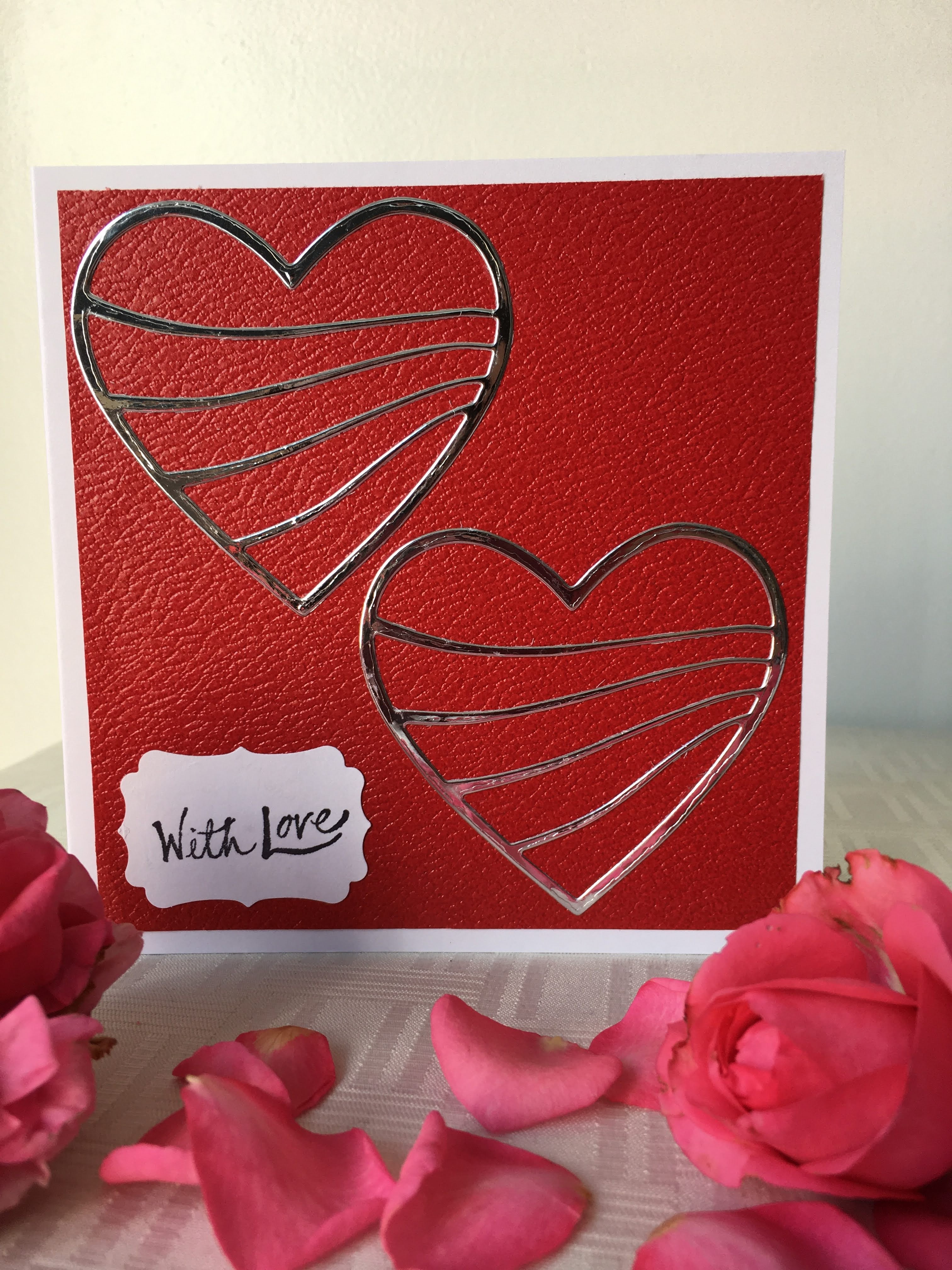 Hearts Valentine's Card