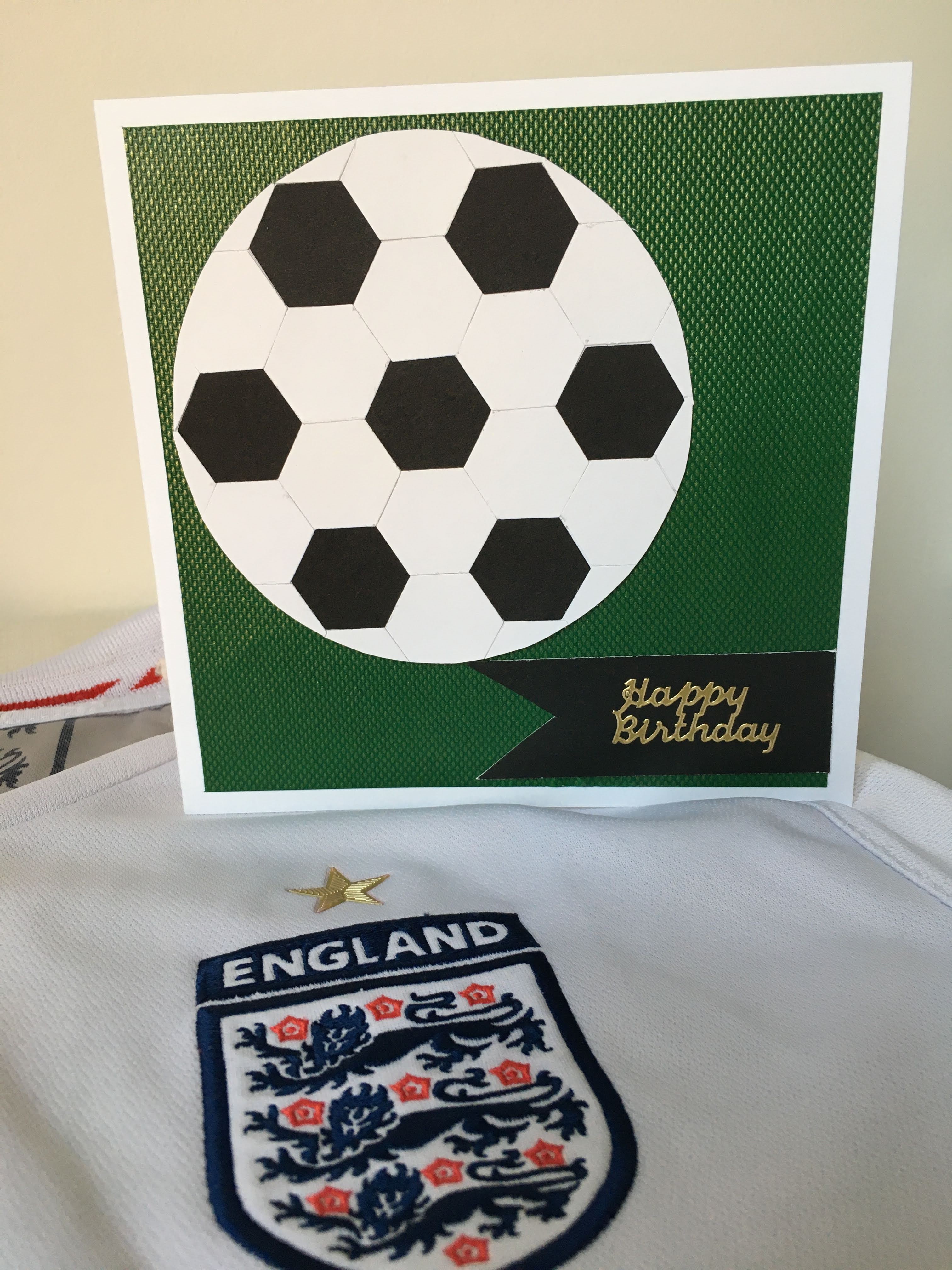 Football Birthday Card