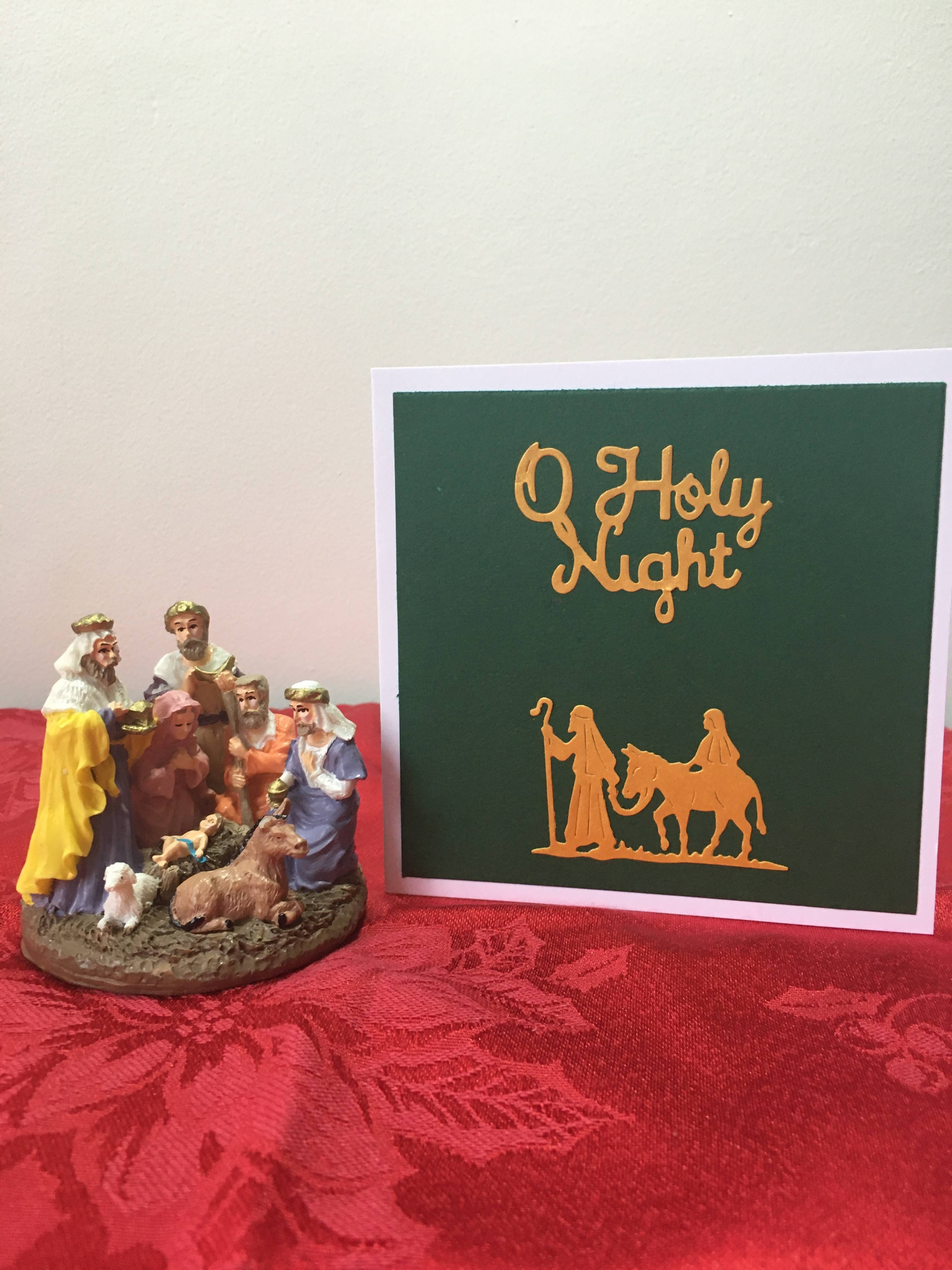 O Holy Night Mary Joseph Card