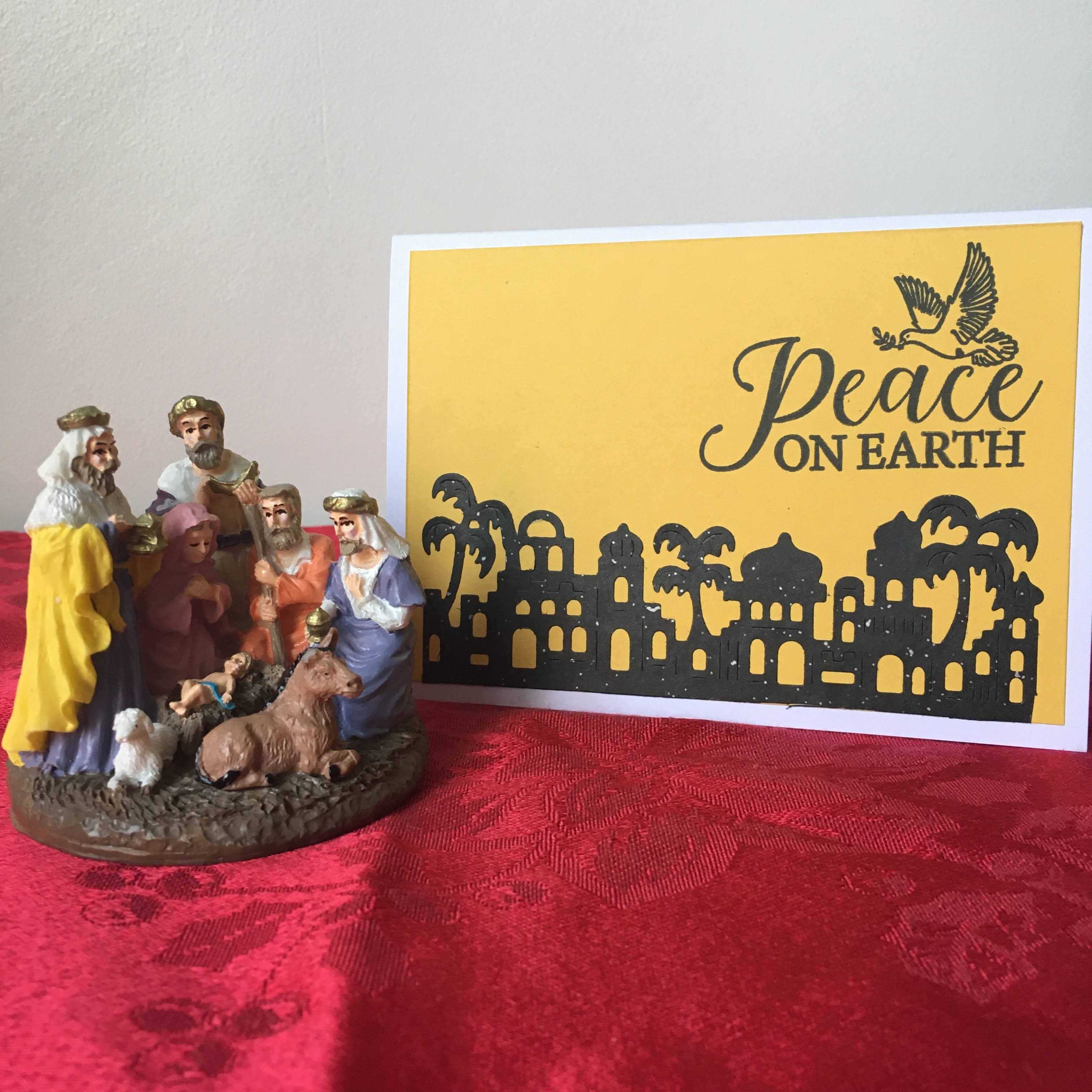 Peace on earth Christmas Card