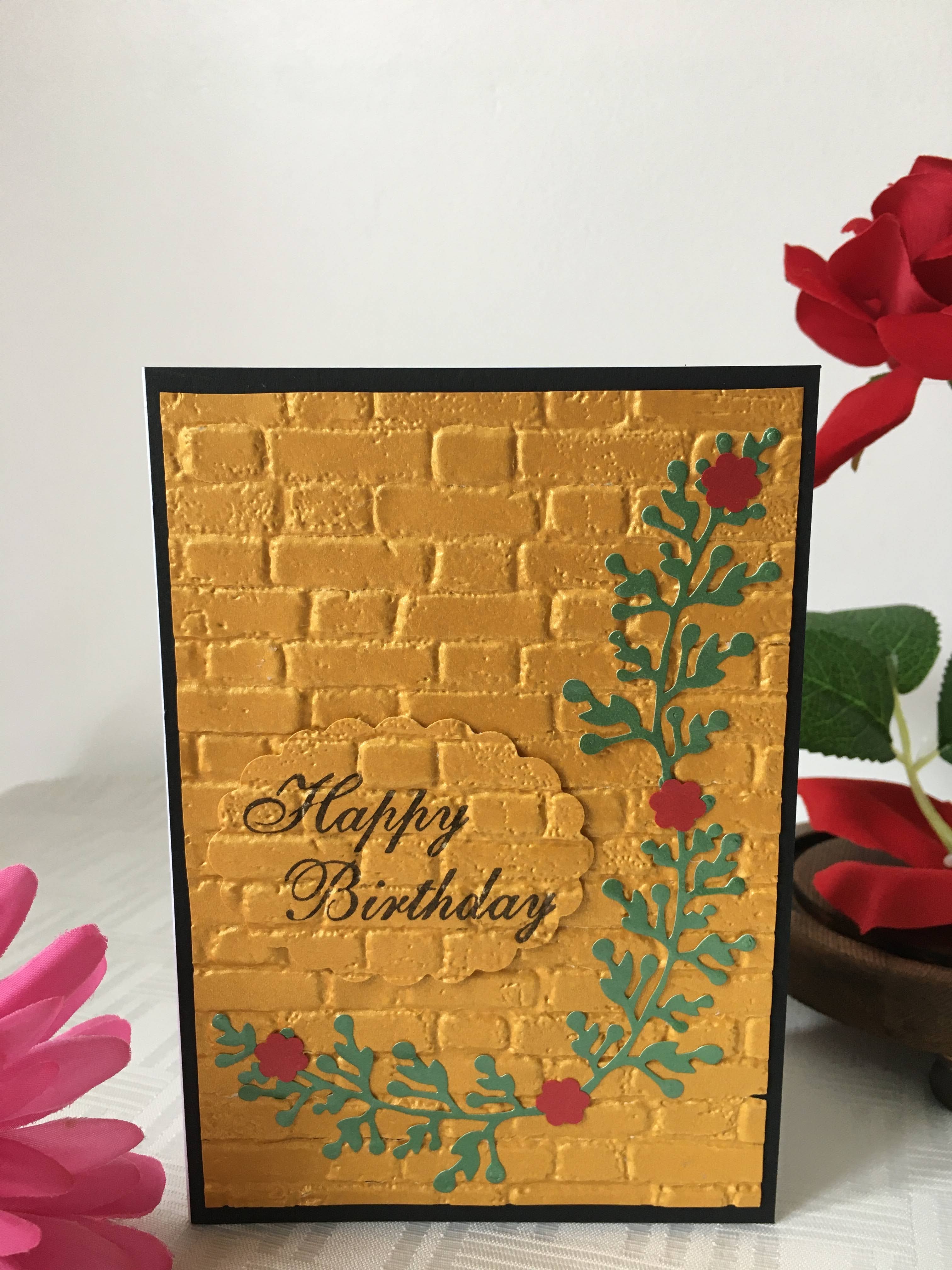 Wall Birthday Card