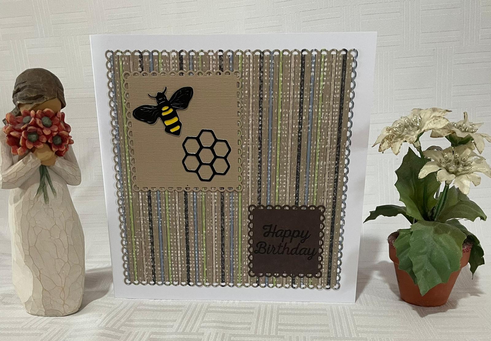 Bee Birthday Card